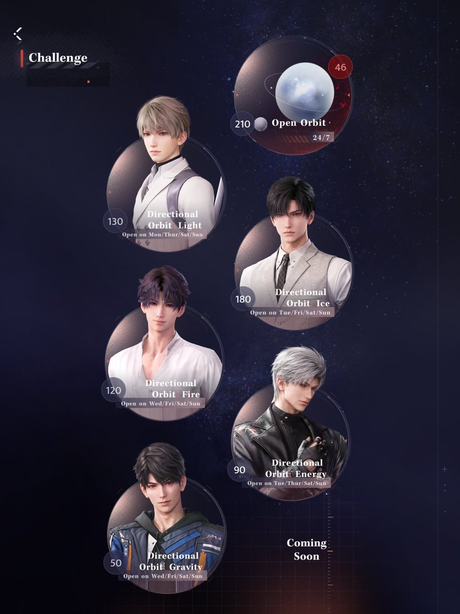 aokeysss's tweet image. when i managed to clear other lis’ orbits until at least lv 120 (no maxed protocores and no awakened cards too) without their limited myths, i came to a realization that zayne’s orbit was a hell 🫠