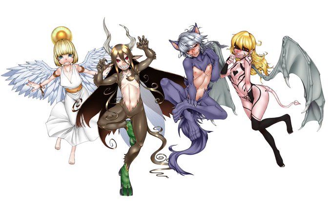 #繋がらなくていいから俺のキャラデザを見てくれ 