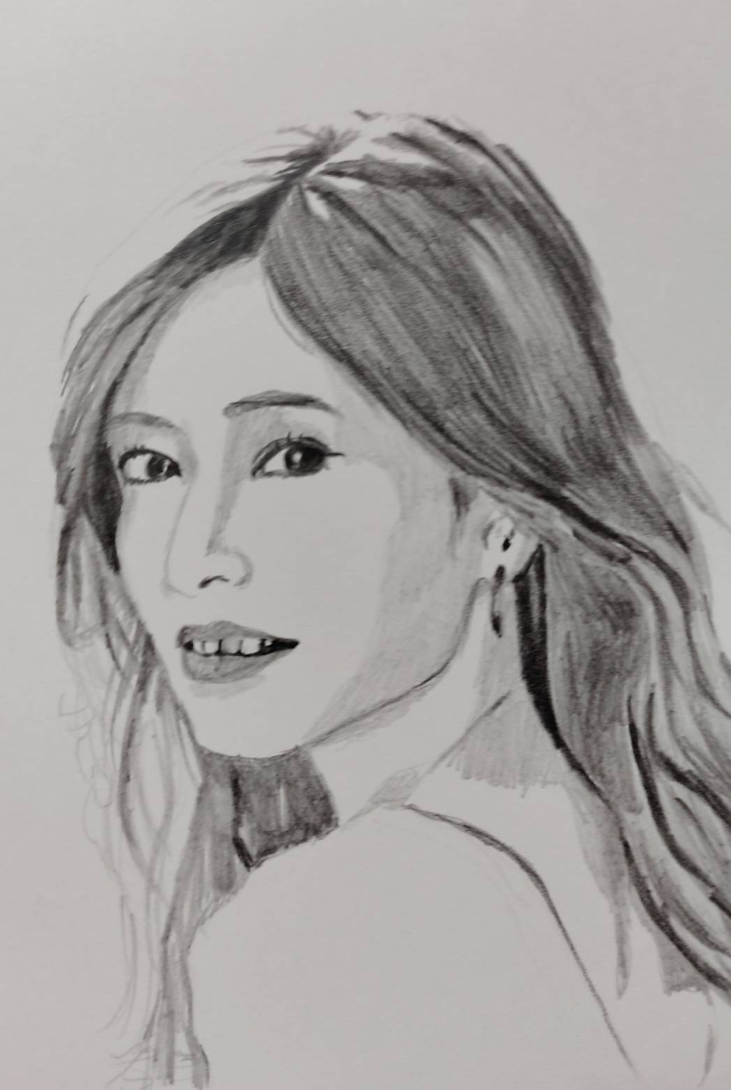 マツリン(鉛筆画) on X: 