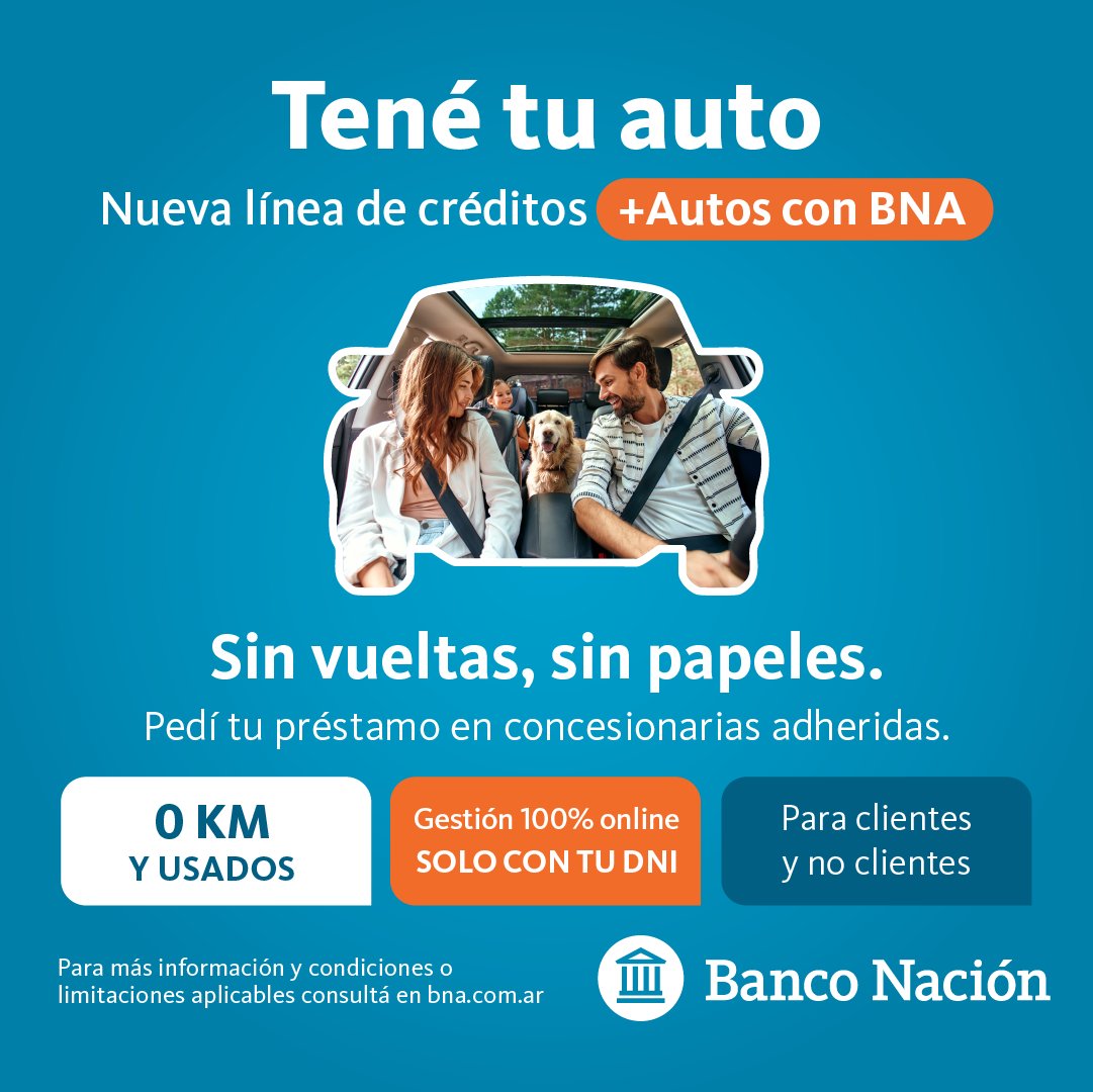 Tu próximo auto, 0 KM o usado, ¡está más cerca! Concesionarias + info > bit.ly/4f2BMjY
