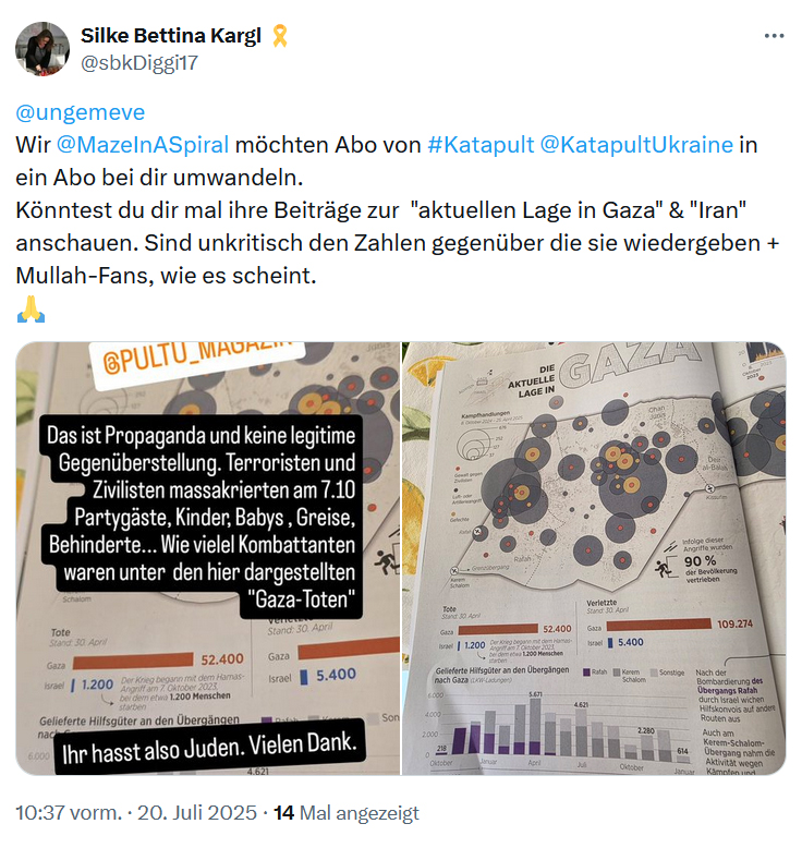ungemeve's tweet image. ℹ️ Ich wurde nach einer Grafik des Katapult-Magazins gefragt. (Bild 1) @sbkDiggi17
Fotografiert von der Printausgabe, ich habe es nur etwas besser zu erkennen gemacht. (Bild 2)
Die Nutzerin denkt über ein Abo-Wechsel zu mir nach.
Interessant genug, es mir sonntags kurz (!)…