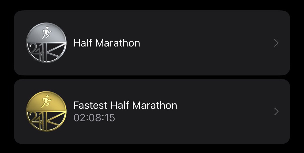samuelofc's tweet image. Sometimes you have to get up and decide you’ll run your fastest half marathon.
Then do it.