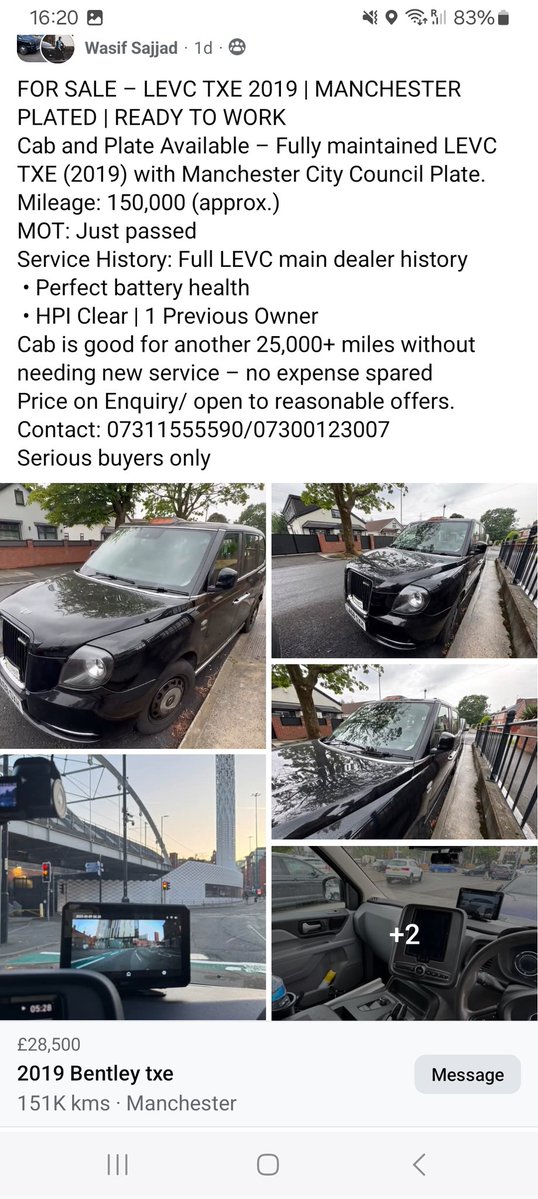 WC1Robert's tweet image. Might get it cheaper without the plate.
I'm retiring 2027. So not for me
Can be bought into London