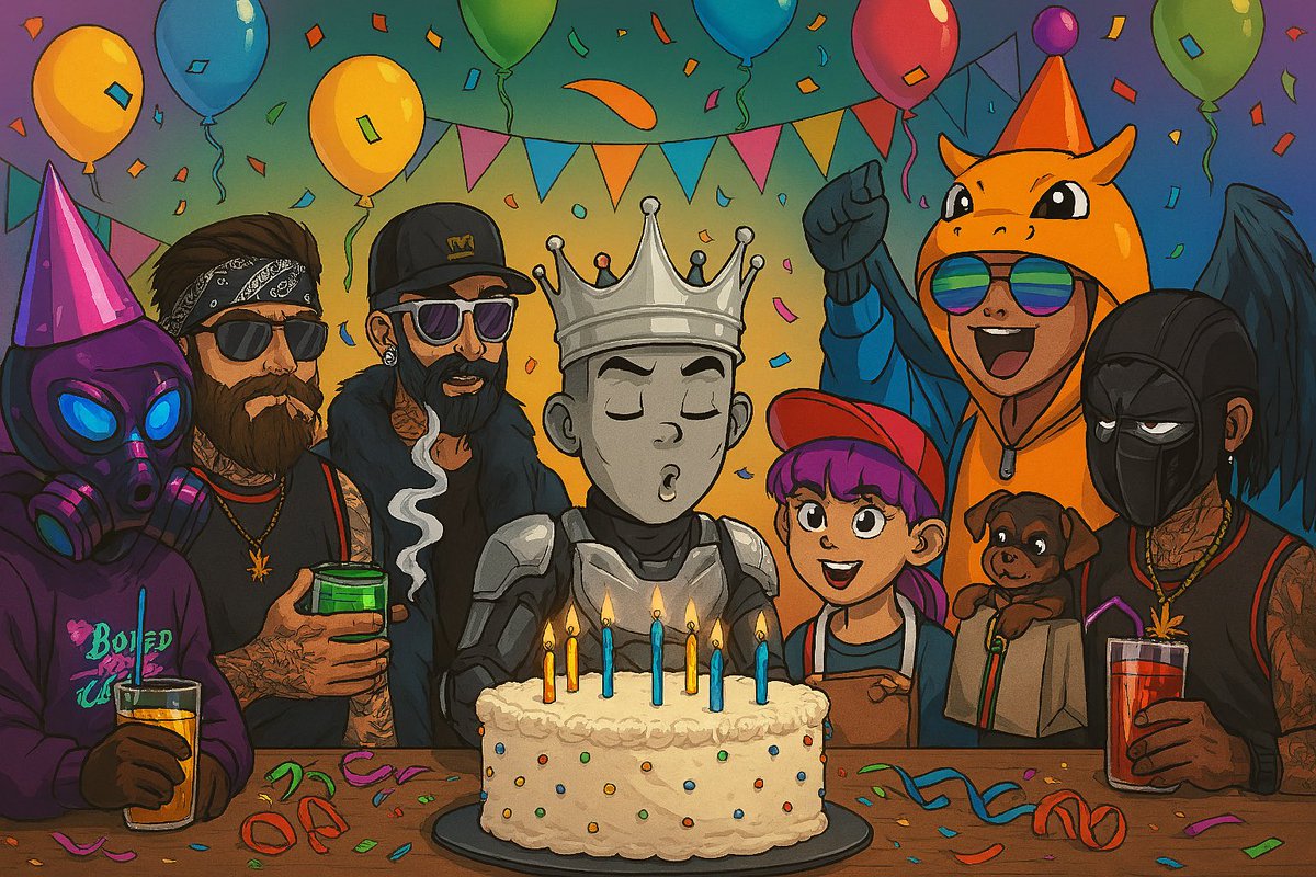 SiNftGod's tweet image. Wishing this legend @SWISS_SOL a happy birthday. 🎂🩶
Hope you enjoy this amazing day fam. You have been nothing but a blessing in our lives. Thank you for all you do. 🙏 #Iykyk