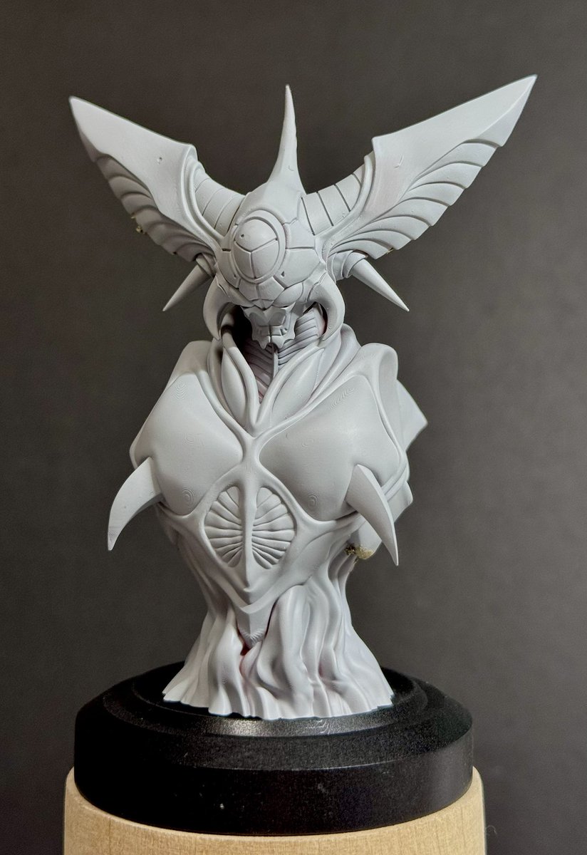Lazykingex's tweet photo. WF2025S 
卓番［6-17-07］

強殖装甲ガイバー
アプトム・オメガブラスト胸像
Non  Scale (11cm)
5000円
30体
#WF2025夏 
#強殖裝甲
#ガイバー https://t.co/D8a9ZzJJcK
