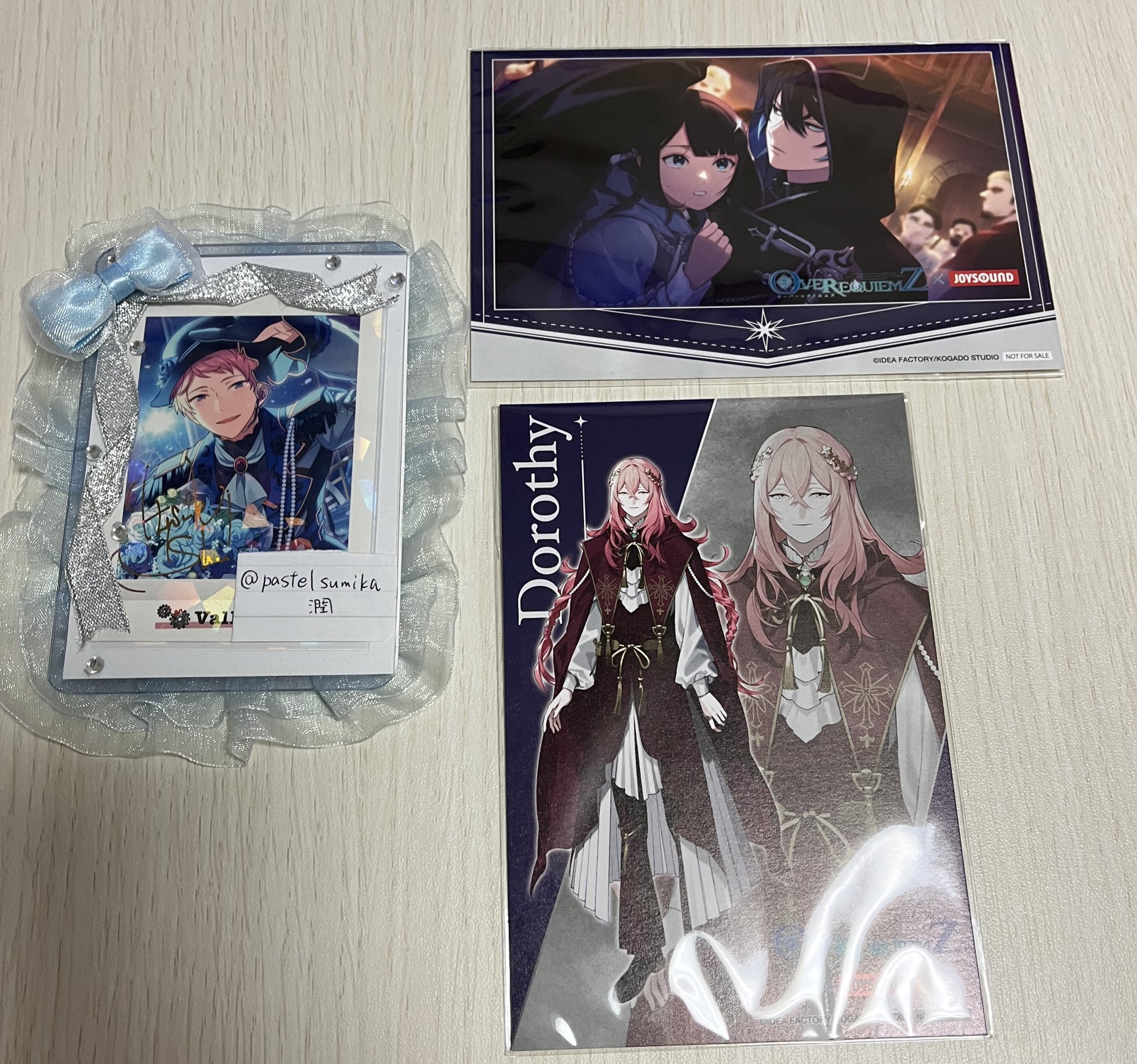 OVER REQUIEMZ JOYSOUND ポストカード コンプリートセット