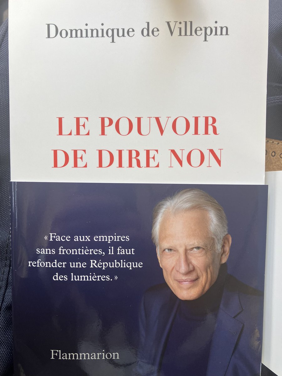 Indrukwekkend boek van Dominique de Villepin: