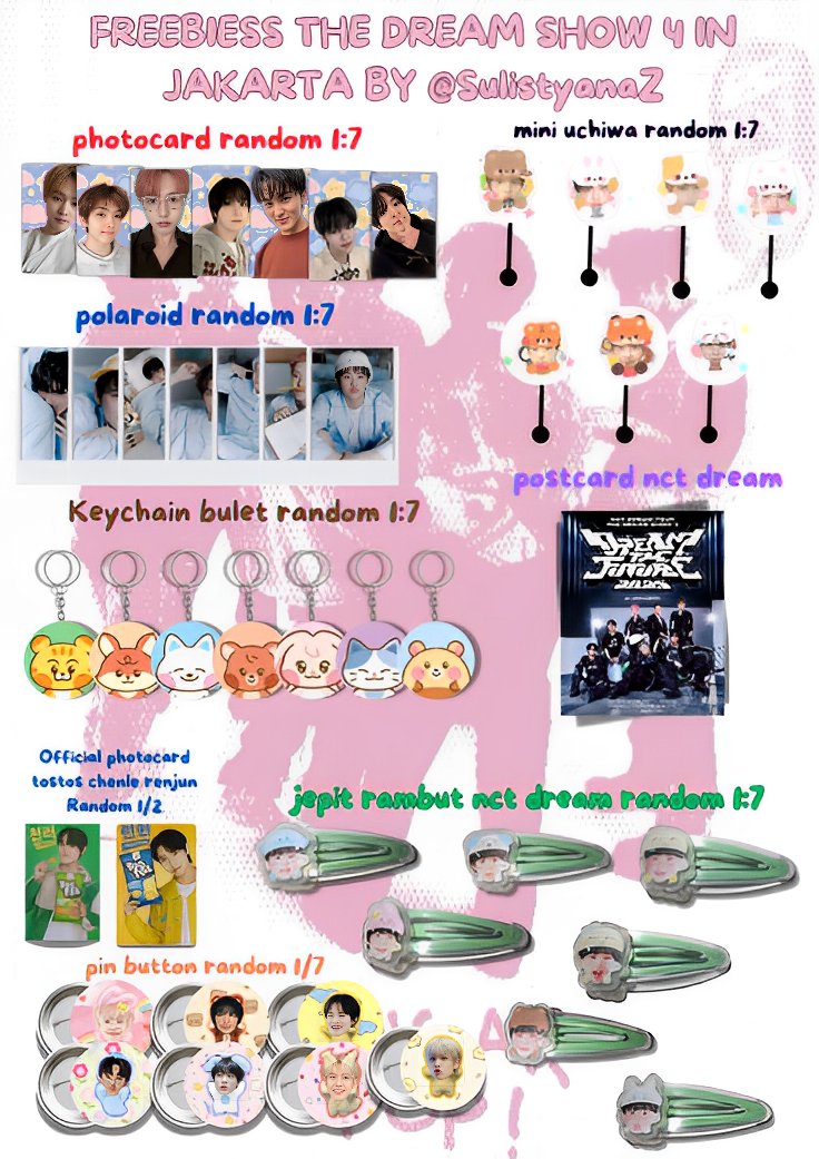 nara freebies online (@sulistyanaz) on Twitter photo THE DREAM SHOW 4 in JAKARTA
Freebies by <a href="/SulistyanaZ/">nara ketemu jaemin</a> and <a href="/nctmerchpc/">Go by cakemerch🐰</a>
💐RT + like + follow me (moots)
🗓️ 28 September 2025
📍 JIS
⚠️ Rep "mau"
🌹open to trade by dm (limited)
Available 300pcs
See you at the venue! 🤗
#THEDREAMSHOW4_JAKARTA #NCTDREAM_THEDREAMSHOW4_JAKARTA THE DREAM SHOW 4 in JAKARTA
Freebies by <a href="/SulistyanaZ/">nara ketemu jaemin</a> and <a href="/nctmerchpc/">Go by cakemerch🐰</a>
💐RT + like + follow me (moots)
🗓️ 28 September 2025
📍 JIS
⚠️ Rep "mau"
🌹open to trade by dm (limited)
Available 300pcs
See you at the venue! 🤗
#THEDREAMSHOW4_JAKARTA #NCTDREAM_THEDREAMSHOW4_JAKARTA