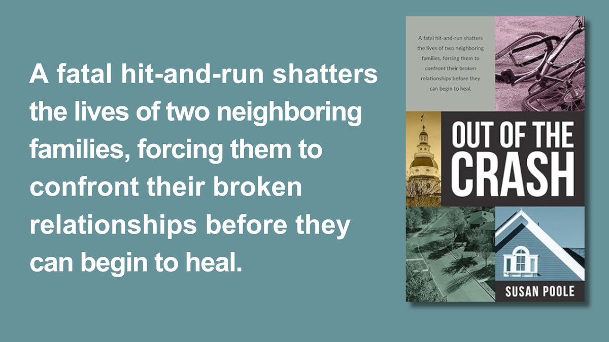 A fatal hit-and-run shatters the lives of two neighboring
families, forcing them to confront their broken
relationships before they can begin to heal. amazon.com/Out-Crash-Susa… <a href="/SHPooleWrites/">SHPoole</a>