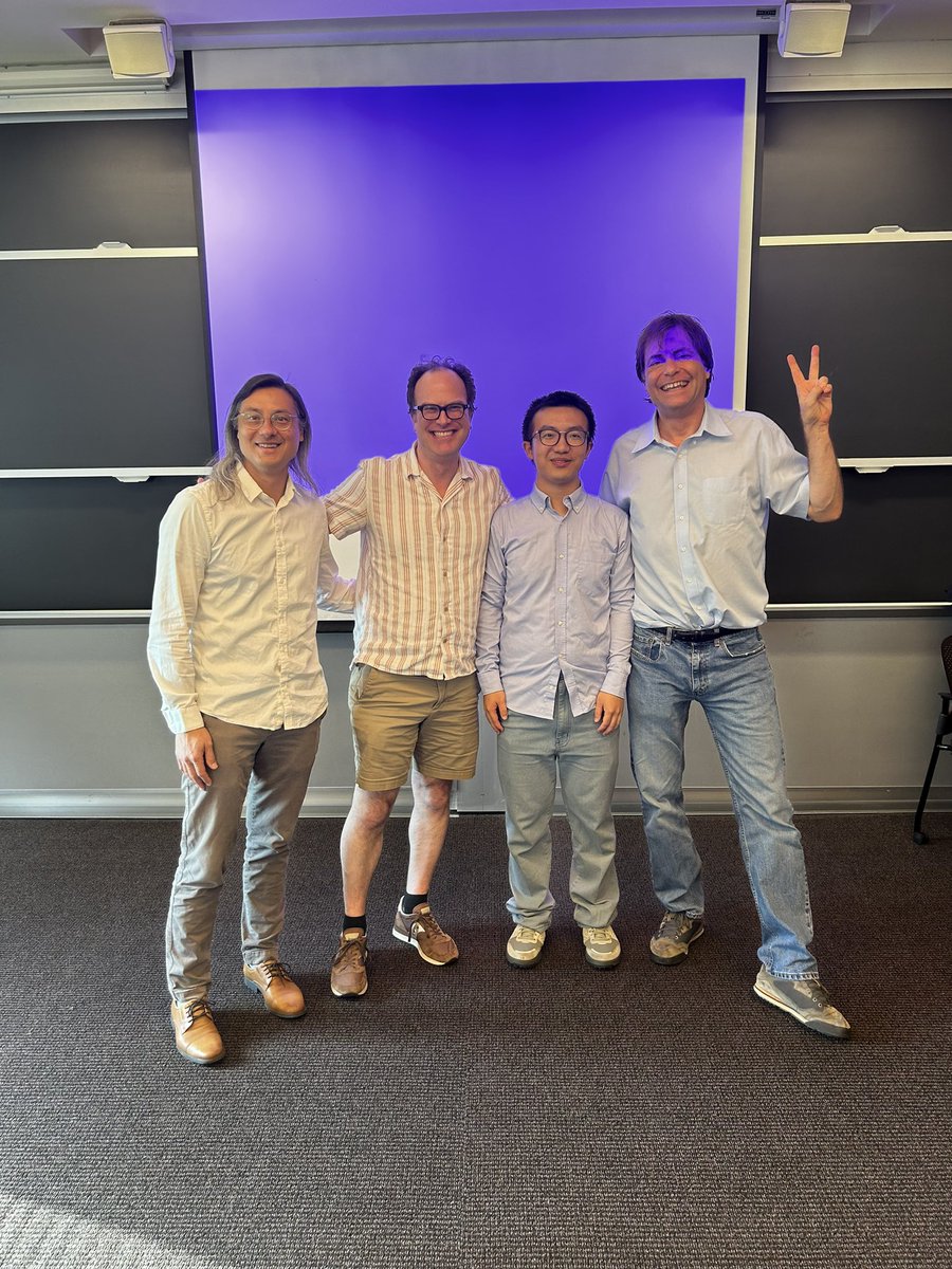 ZimingLiu11's tweet image. I’ve defended my PhD thesis! 🥳
Next step: I’m excited to join @AToliasLab at @Stanford as a postdoc. Looking forward to meeting old and new friends in CA!