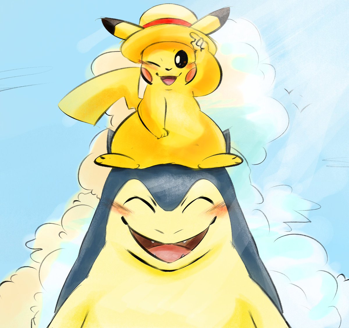 Beebun5's tweet image. Hanging out
#pokemon
