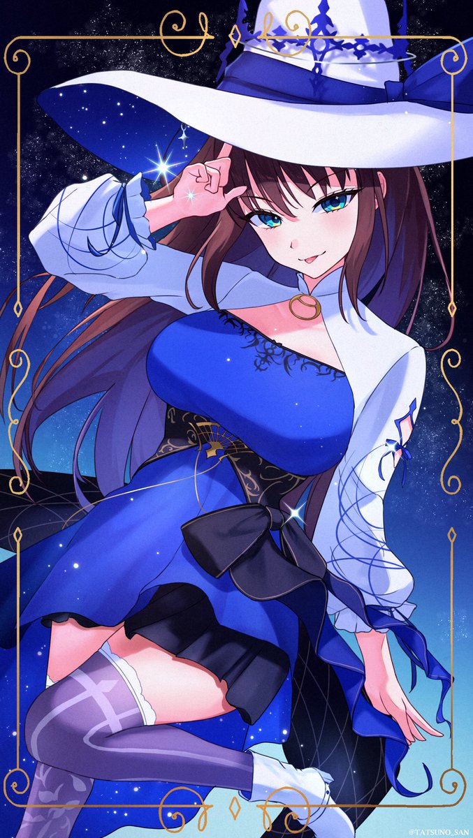 TATSUNO_SAN's tweet image. 魔法使い🪄︎︎
 #FGO  #魔法使いの夜