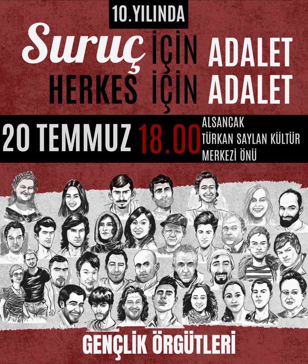 Suruç için Adalet herkes için Adalet !