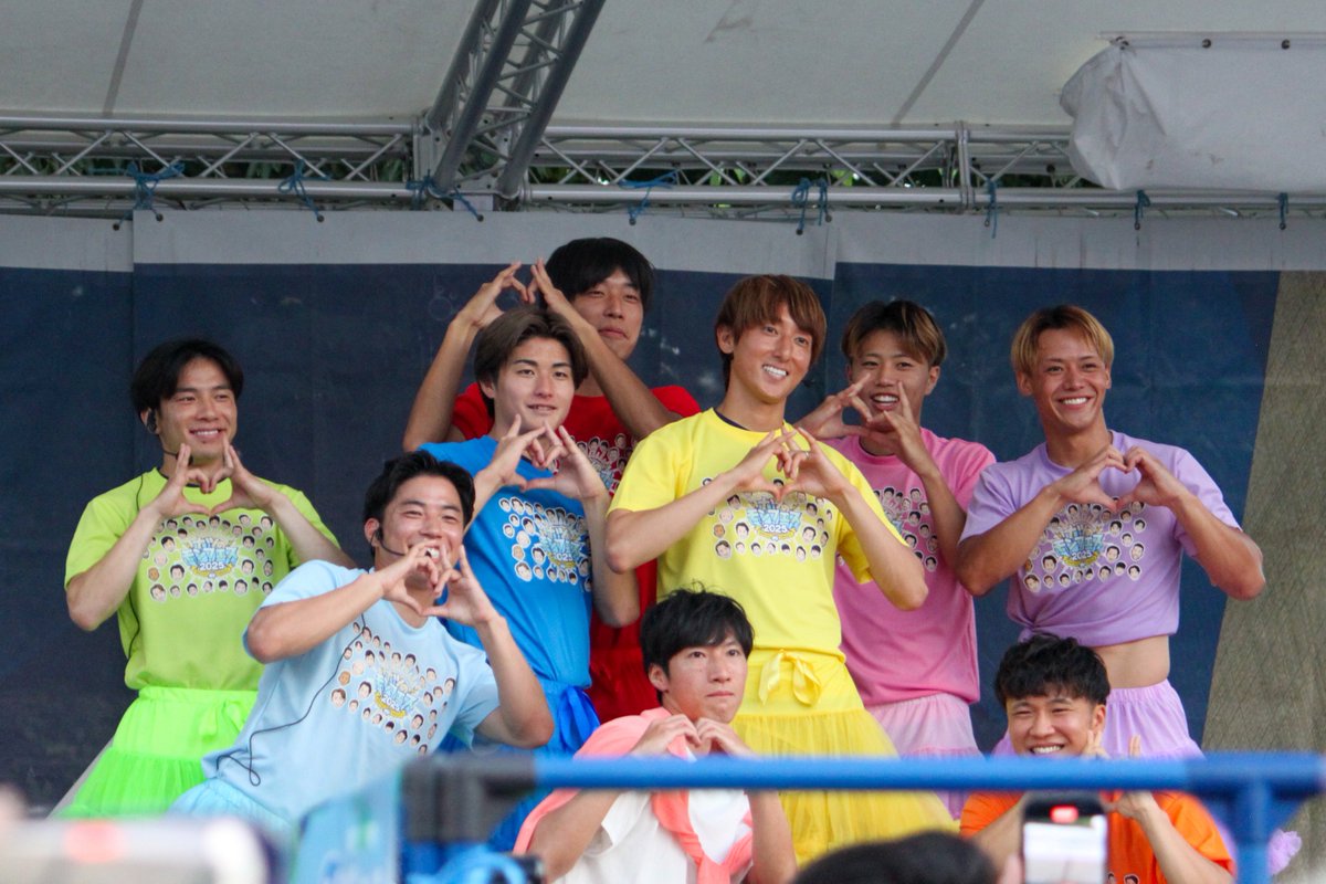 #キューティーモンテディオ 💙🤍
①本公演ver ②アンコールver
一枚目こにたん映ってなくてごめんなさい😭

#モンフェス #montedio
#モンテディオ山形 #モンテディオ写真部