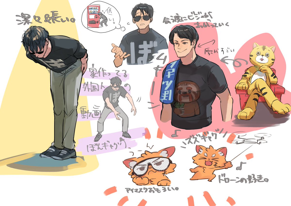 けい　手描きイラスト　リクエスト esk（いーえすけー） | : : おさらいミィちゃん👀 「自分へ