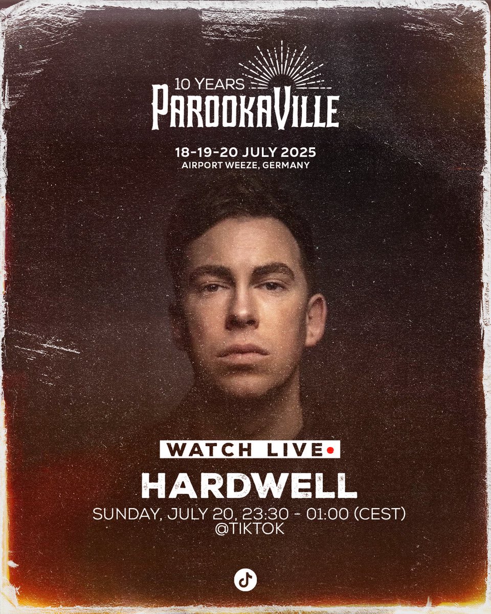 Tonight LIVE from @parookaville on <a href="/YouTube/">YouTube</a> &amp; TikTok
