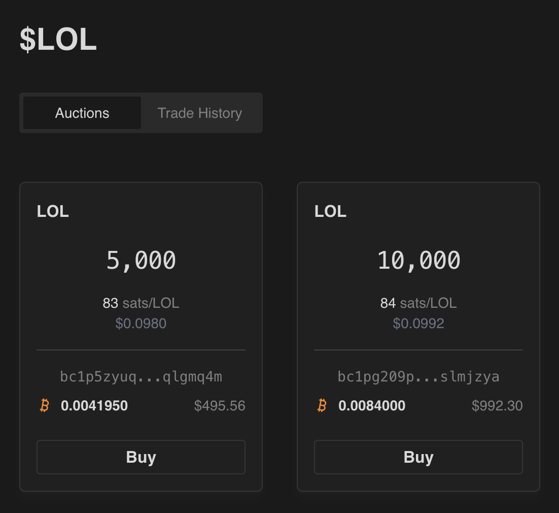 Wifdev (@wifdev_) on Twitter photo lol is now at nearly a 10x from mint !
Huge win for innovation on bitcoin <a href="/theblacknode/">π»π
πΊπΌππ»πΌπ±π²</a> lol is now at nearly a 10x from mint !
Huge win for innovation on bitcoin <a href="/theblacknode/">π»π
πΊπΌππ»πΌπ±π²</a>