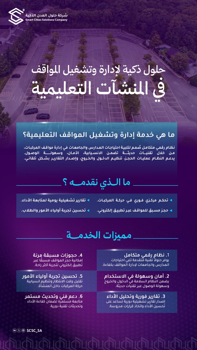 حلول المدن الذكية Smart Cities Solutions tweet media