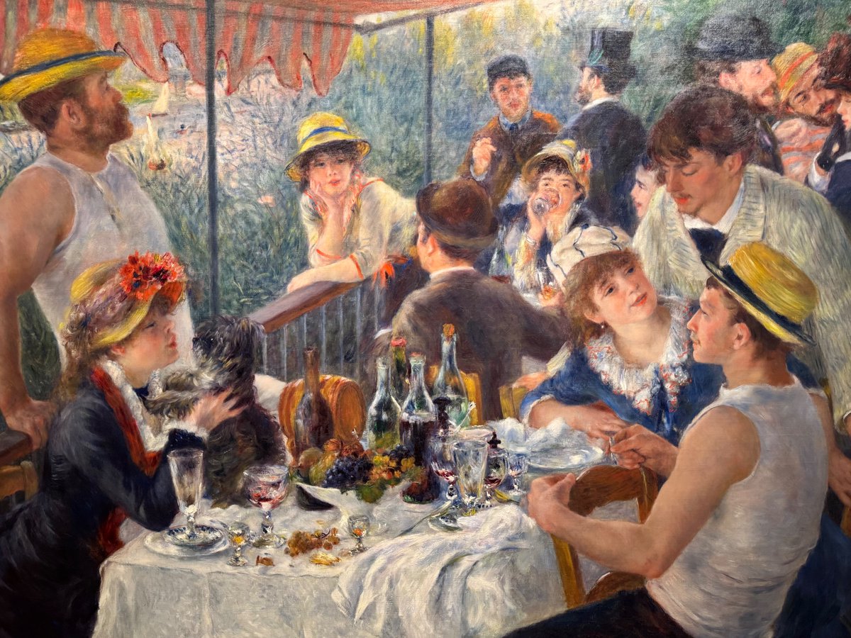 gunnar_heine's tweet image. Peaceful Sunday!
Luncheon of the Boating Party
1880 / 81
Pierre-Auguste Renoir