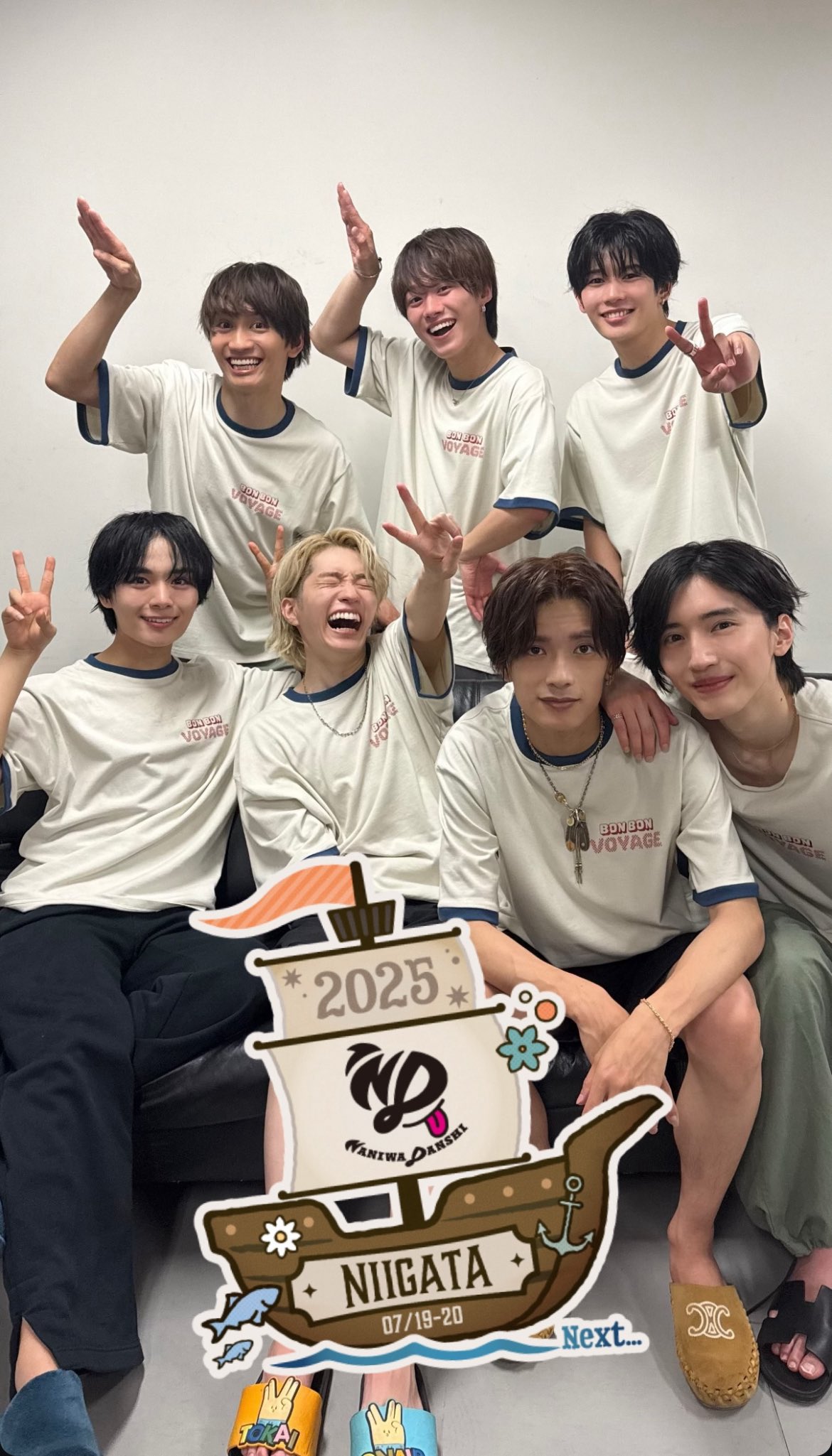 なにわ男子 スポーツタオル Tシャツセット2025 BONBON VOYAGE