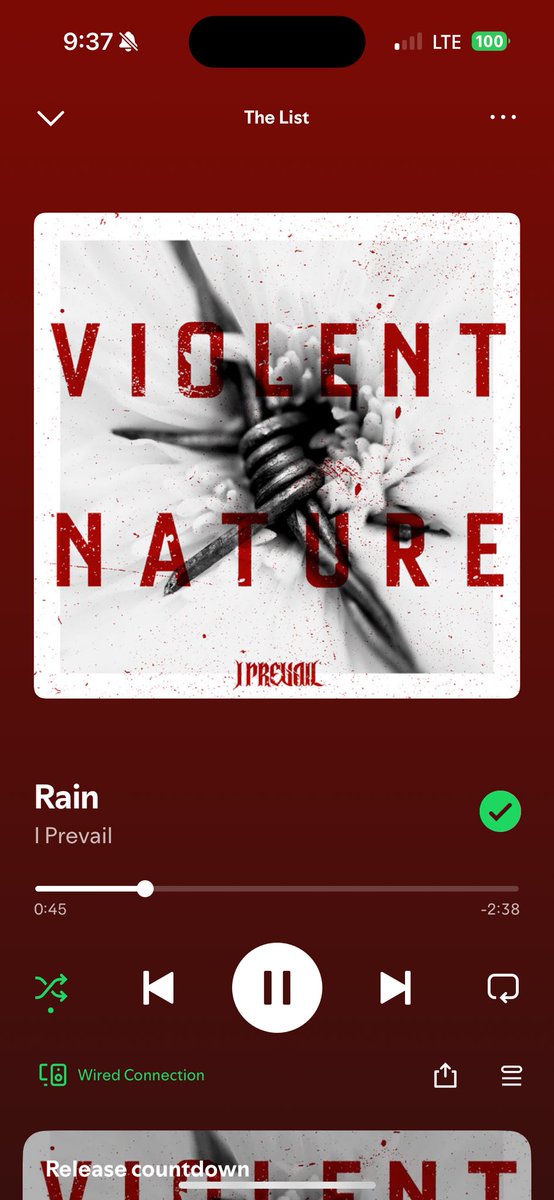 twelveyearsband's tweet image. #NowPlaying on #TheList

Rain by @IPrevailBand 

#IPrevail 

 open.spotify.com/track/3cbBEGn5…