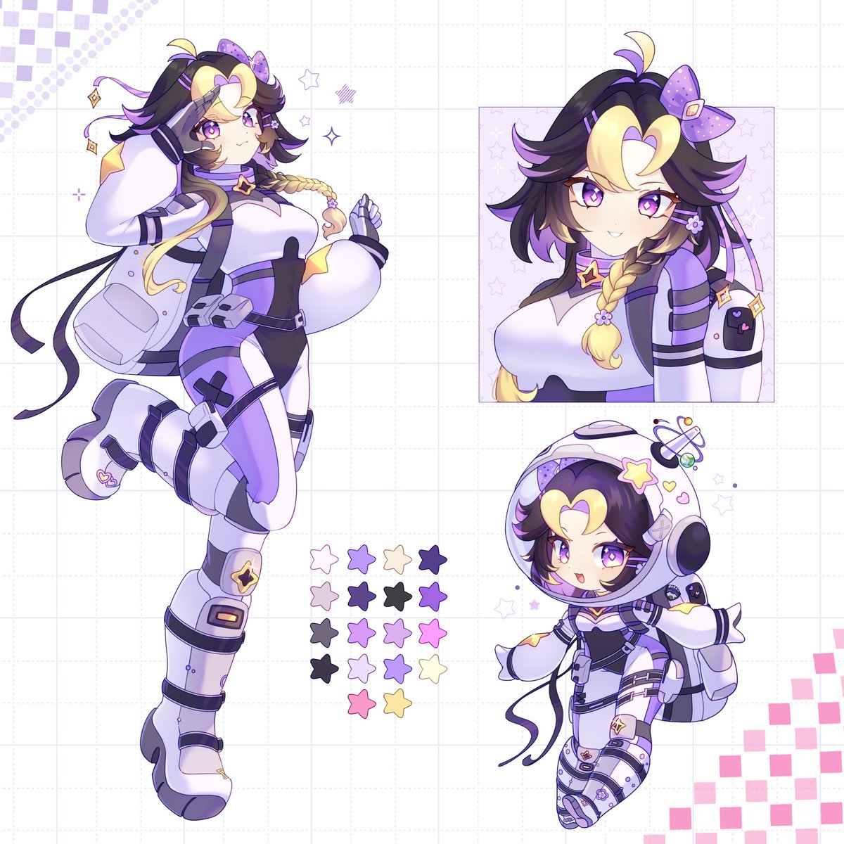 AriaAltairVT's tweet image. Hi !! I&apos;m Aria Altair, an astronaut Vtuber ᝰ𖹭.ᐟ

╭── ✦ ⁺.
★ Oshimarks: ✨️ 🌌
★ Art: #AriaAltairART
★ Clips: #AriaAltairCLIPS 
★ Live: #AriaAltairONLINE
╰── ✦ ⁺.

&quot; Debut coming soon . . . &quot; 📡

🎨 : blossomrry on Insta

#Vtuber • #Vtuberuprising • #ENVtuber