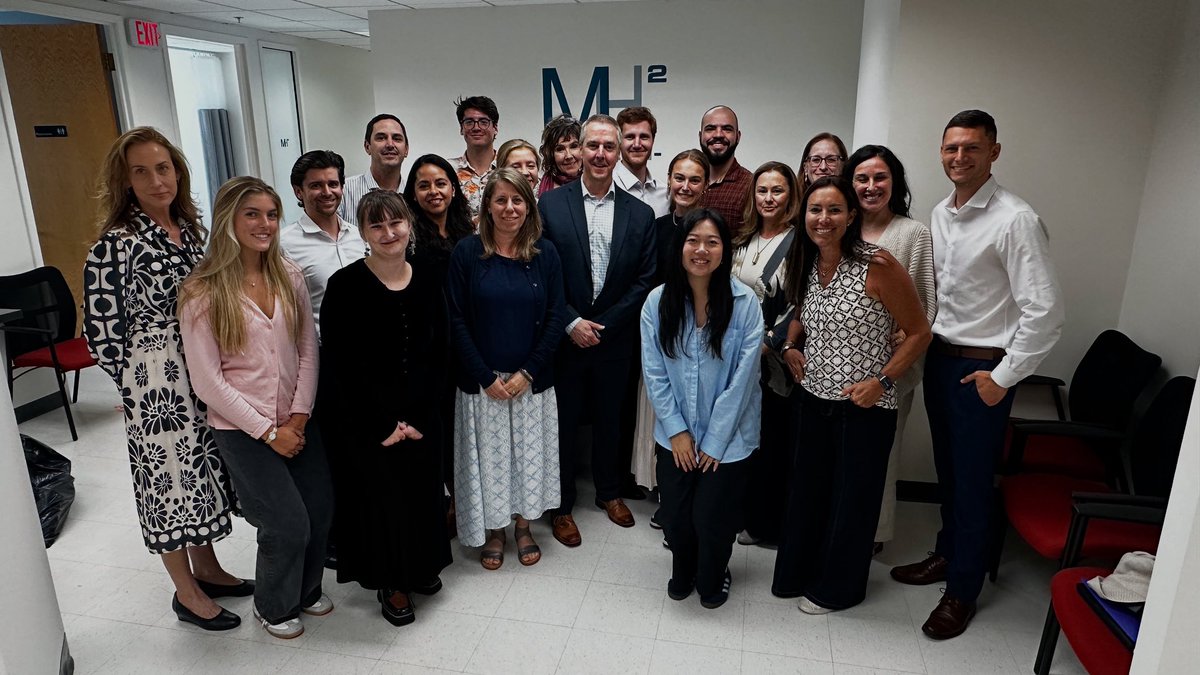 ChrisPalmerMD's tweet image. I’m so excited to launch MH², a new model of health care…
Where mental health meets metabolic health!
I couldn’t be more proud of our team.
mh2.health