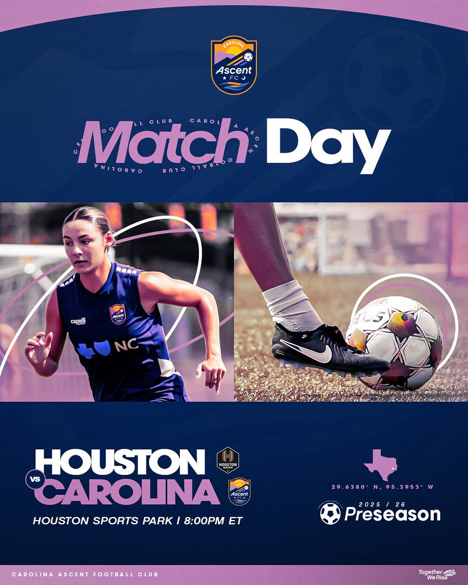 carolinaascent's tweet image. Dancinβ with the Dash in Space City π
π Houston, TX
ποΈ Houston Sports Park
π @HoustonDash
β° 8:00PM EST