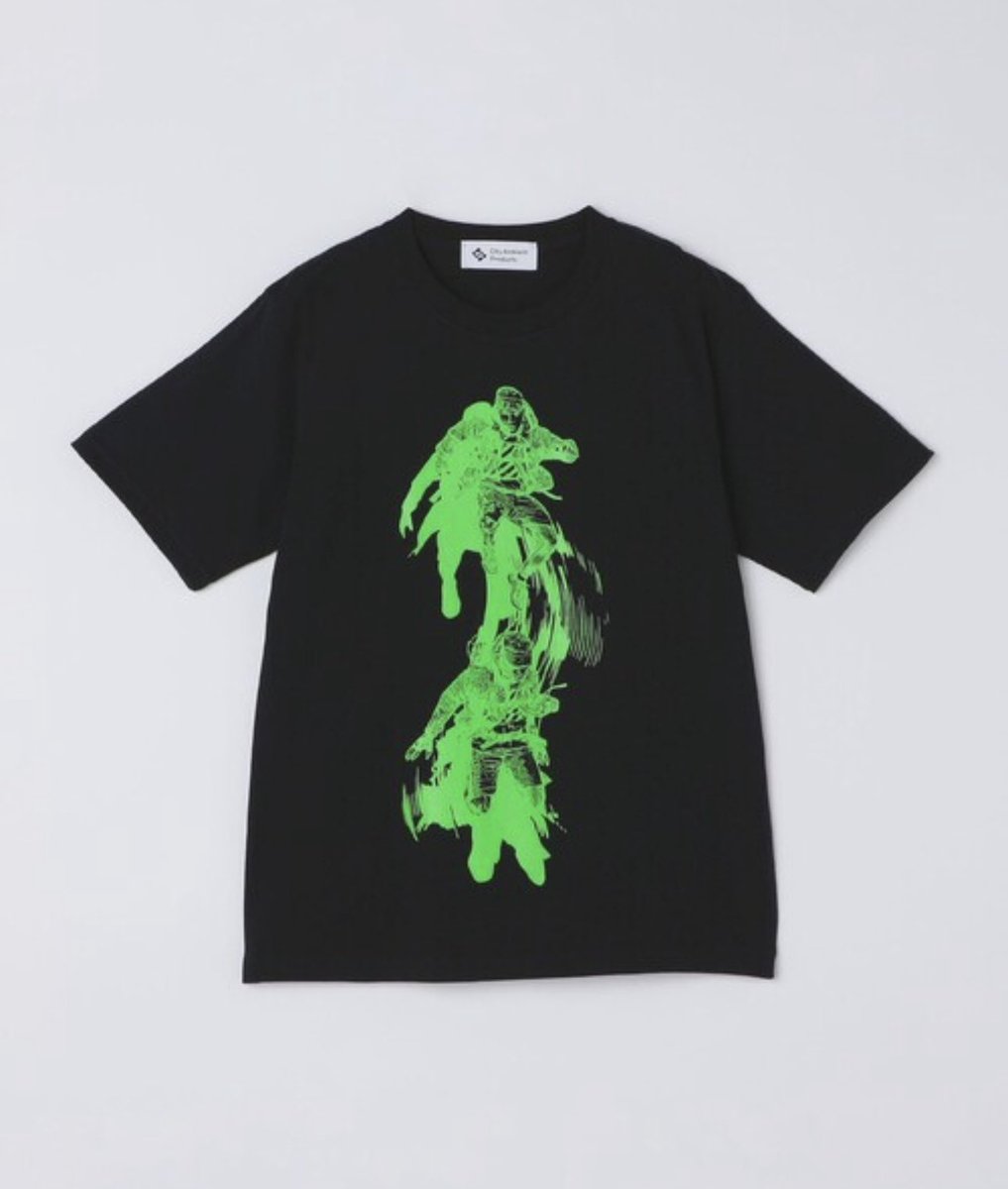 去年のアイテムみたいだけど、WK INTERACTのプリントTを見つけたので大人買い。