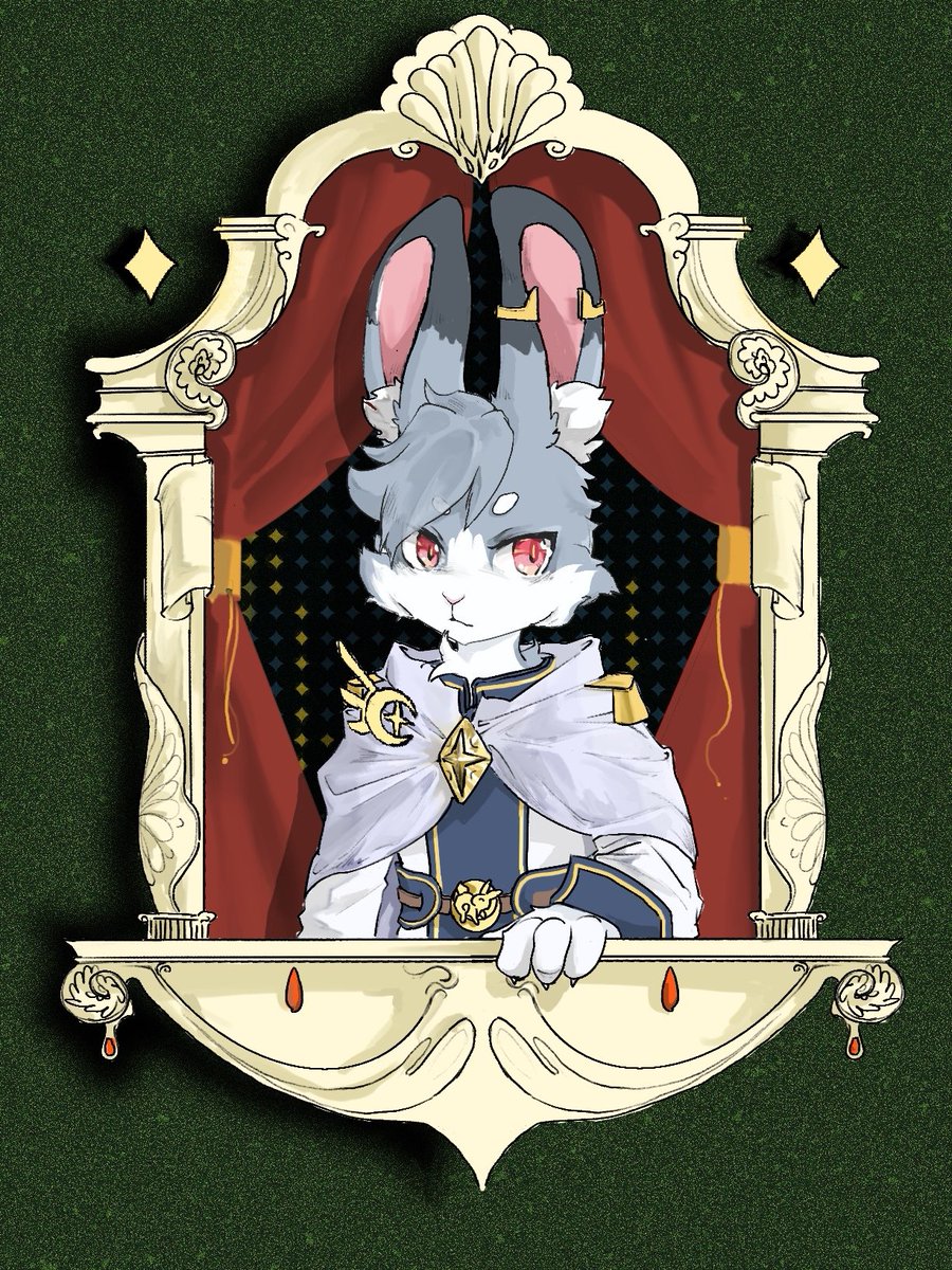 rabbitmenglong's tweet image. May the light be with you
🎨：音式
#furry