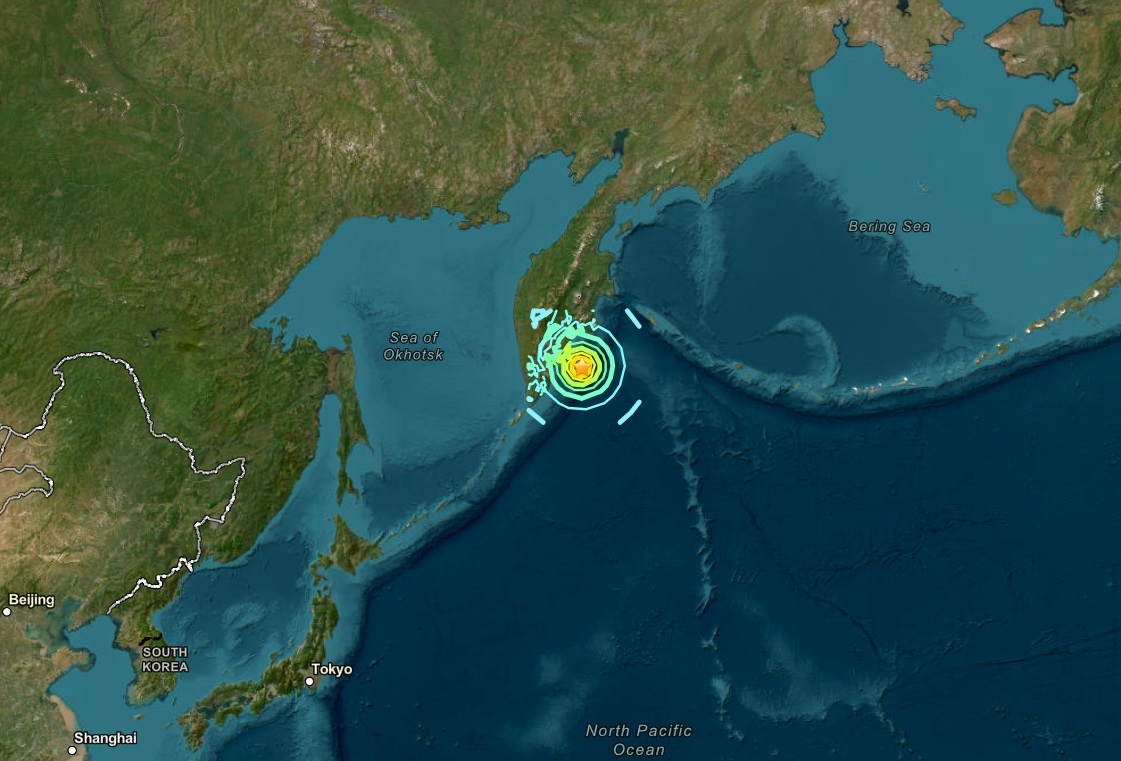 Vor der Halbinsel Kamtschatka ereignete sich am Sonntag (20.07.2025) unter dem Nordwestpazifik eine Serie mit schweren Erdbeben. Das stärkste Beben erreichte die Stärke 7,4. Vorübergehend gab es eine Tsunamiwarnung:

unwetteragentur.de/schwere-erdbeb…

#Erdbeben #Tsunami #Kamtschatka