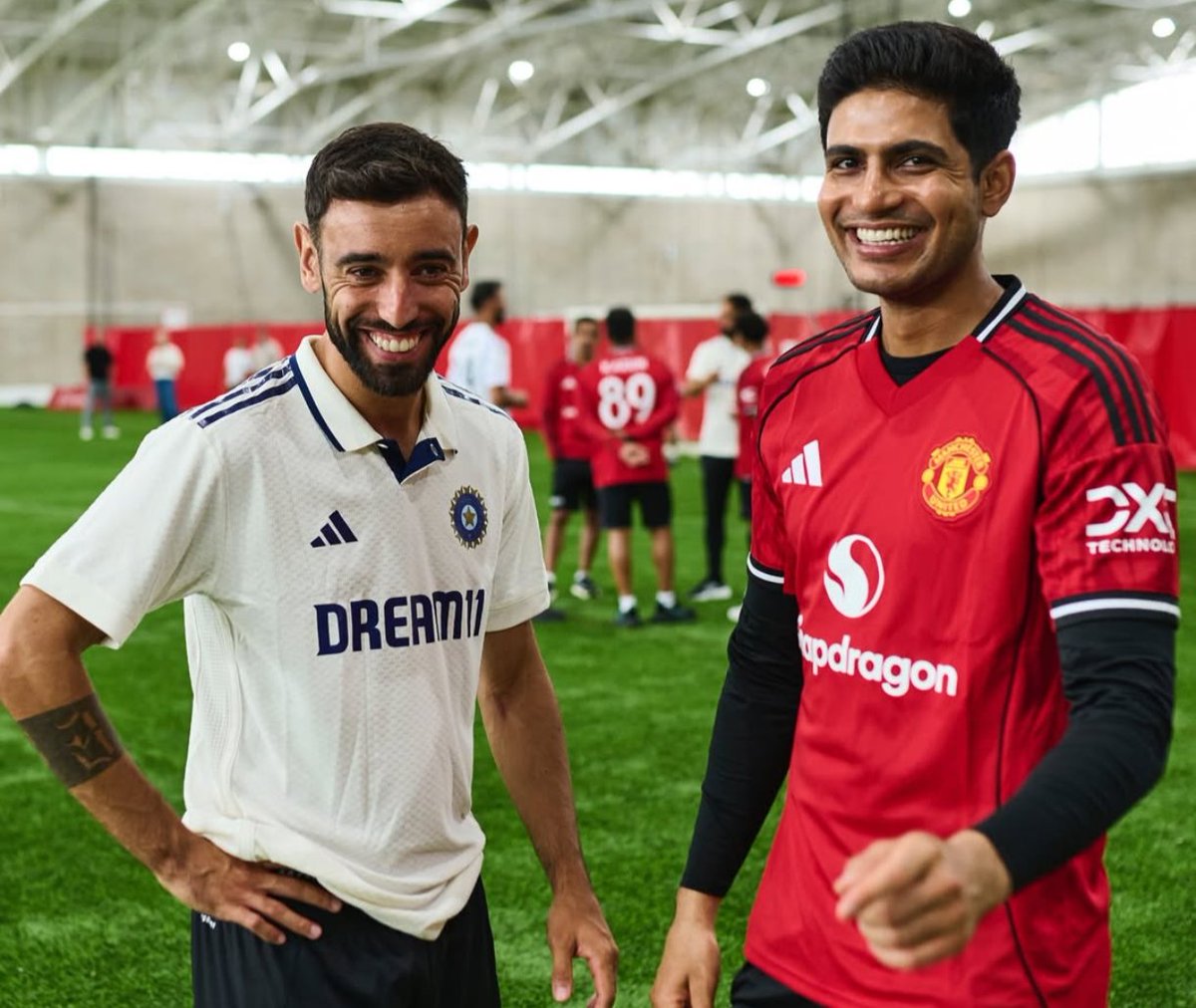 ICONIC PICTURE ❤️

- Bruno Fernandes &amp; Shubman Gill in a frame...!!!!
