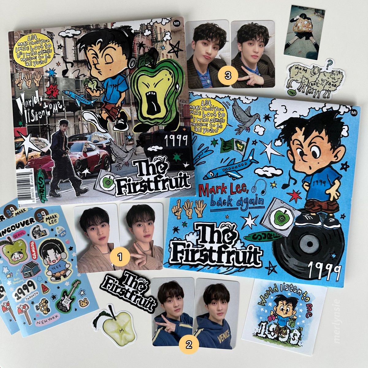 merlynsie's tweet image. พร้อมส่ง อัลบั้มมาร์ค the firstfruit 🥹
♡ square flap ver.
♡ ราคา 250/ea พิเศษ 2 ปก 450
♡ ได้การ์ดเบเนเลือกเซ็ต 1 / 2 / 3
♡ ของแถมพิเศษ sticker die-cut
♡ ราคารวมส่ง เก็บรอบเดียว
สนใจ dm ได้เลยค่า มีจำนวนมาก!
#ตลาดนัดnct #ตลาดนัดอซท
#ตลาดนัดnct127 #ตลาดนัดnctdream