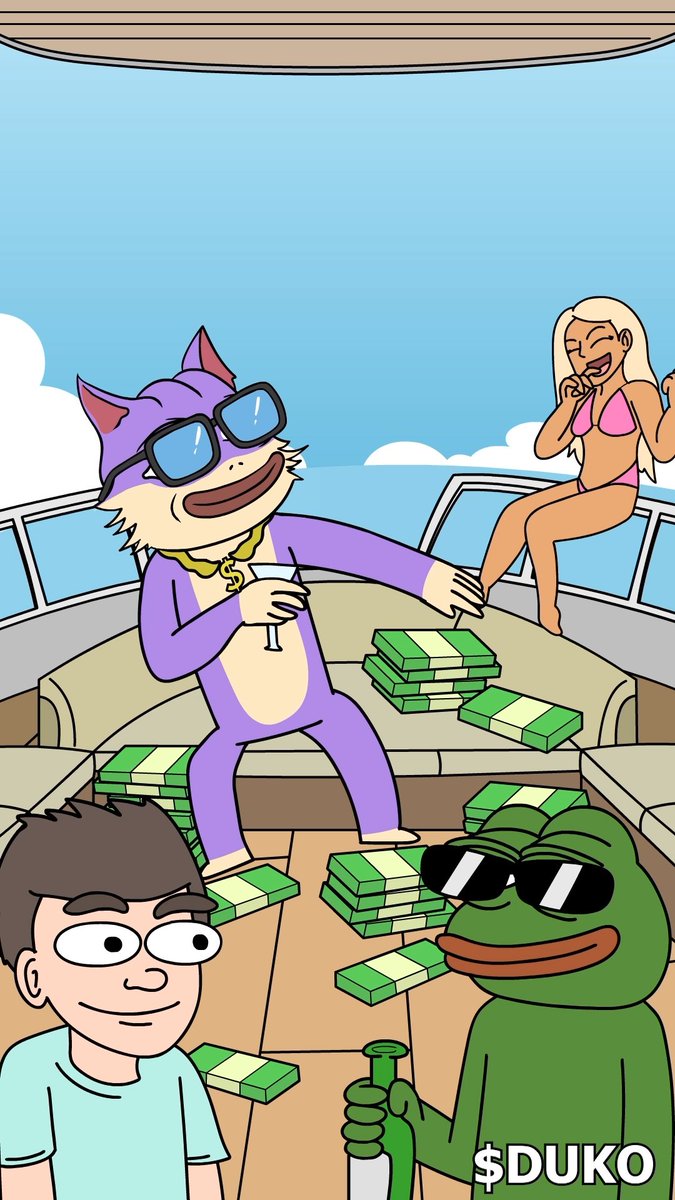 Can you see the future? 👀
Because $DUKO holders are already living in it.
Big vibes, big gains, yacht energy only. 🚤💸
No one deserves to be stuck being broke in the past
CA:HLptm5e6rTgh4EKgDpYFrnRHbjpkMyVdEeREEa2G7rf9
<a href="/SrPetersETH/">Sr Peters</a> <a href="/dukocoin/">DUKO</a>
#DUKO #MemeCoinSeason