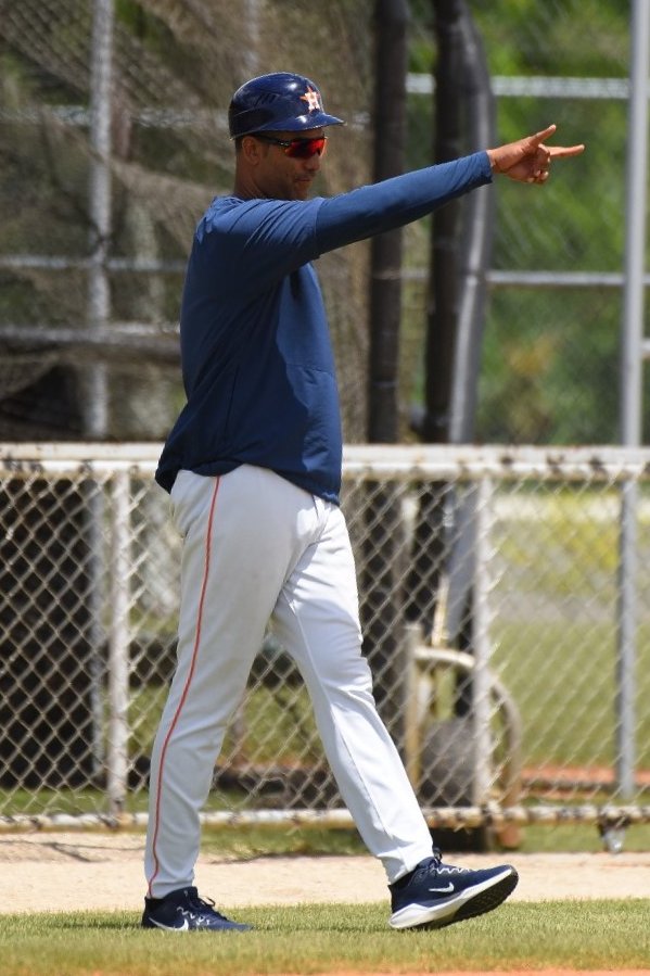 AstrosPlayerDev's tweet image. Congratulations to DSL #Astros Blue manager Johe Acosta, who has been selected to represent the organization in today’s DSL All-Star Game!
Acosta joins OF Kevin Alvarez and IF Anderson Areinamo on the American League roster.