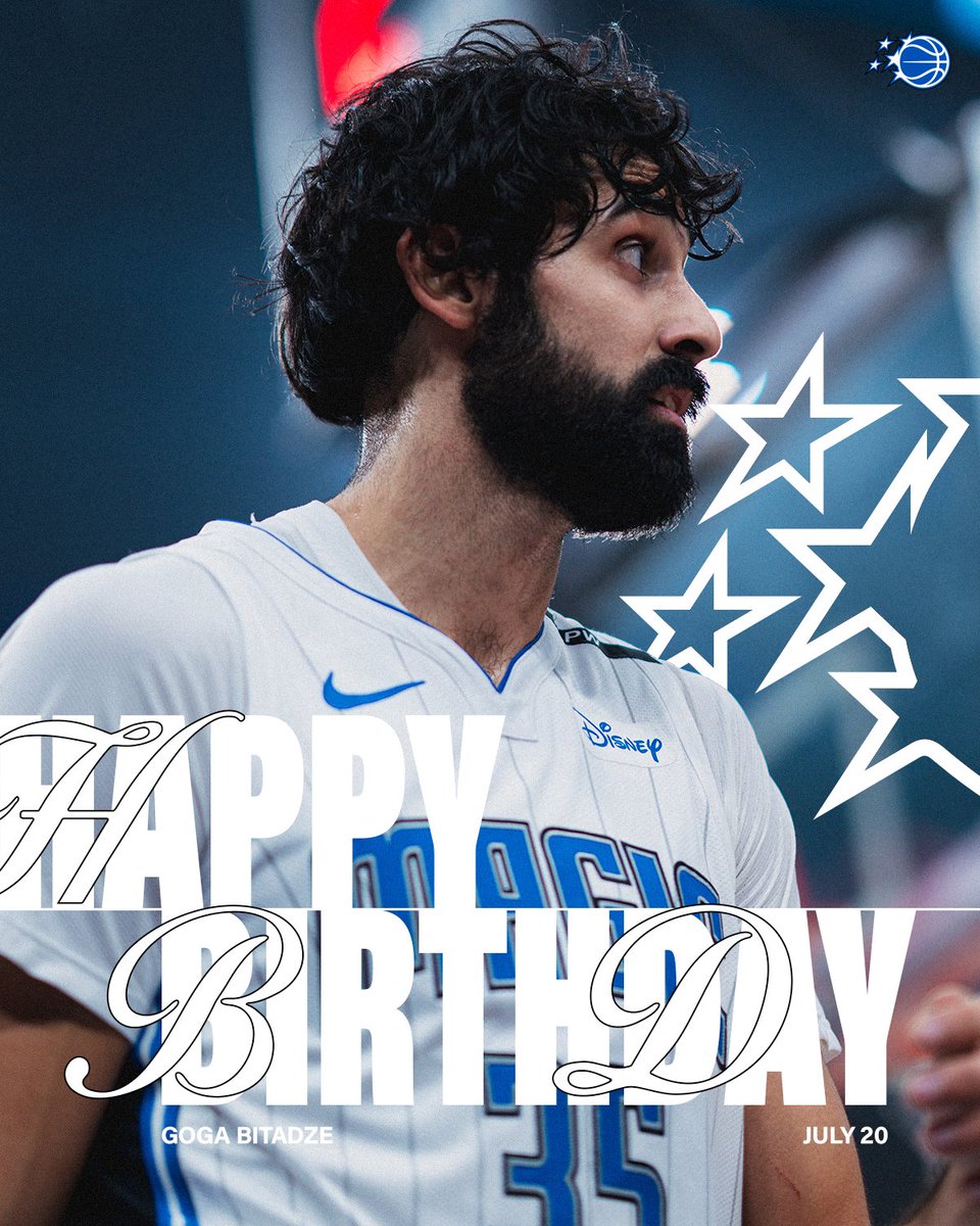 OrlandoMagic's tweet photo. rt to wish Goga a HBD 🎂 https://t.co/lfBARixV5v