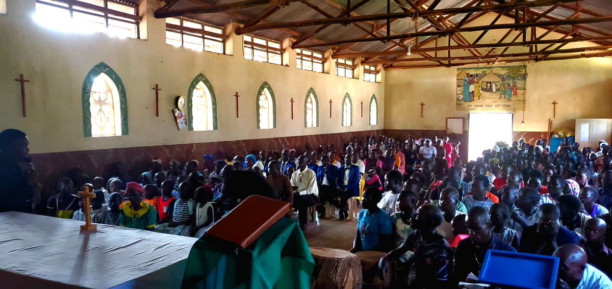 LAlionzi's tweet image. This morning, We joined the Christian community at St. Stephen's Chapel, Under Ombachi Catholic Parish in Prayer and Thanksgiving to God for all his Graces...