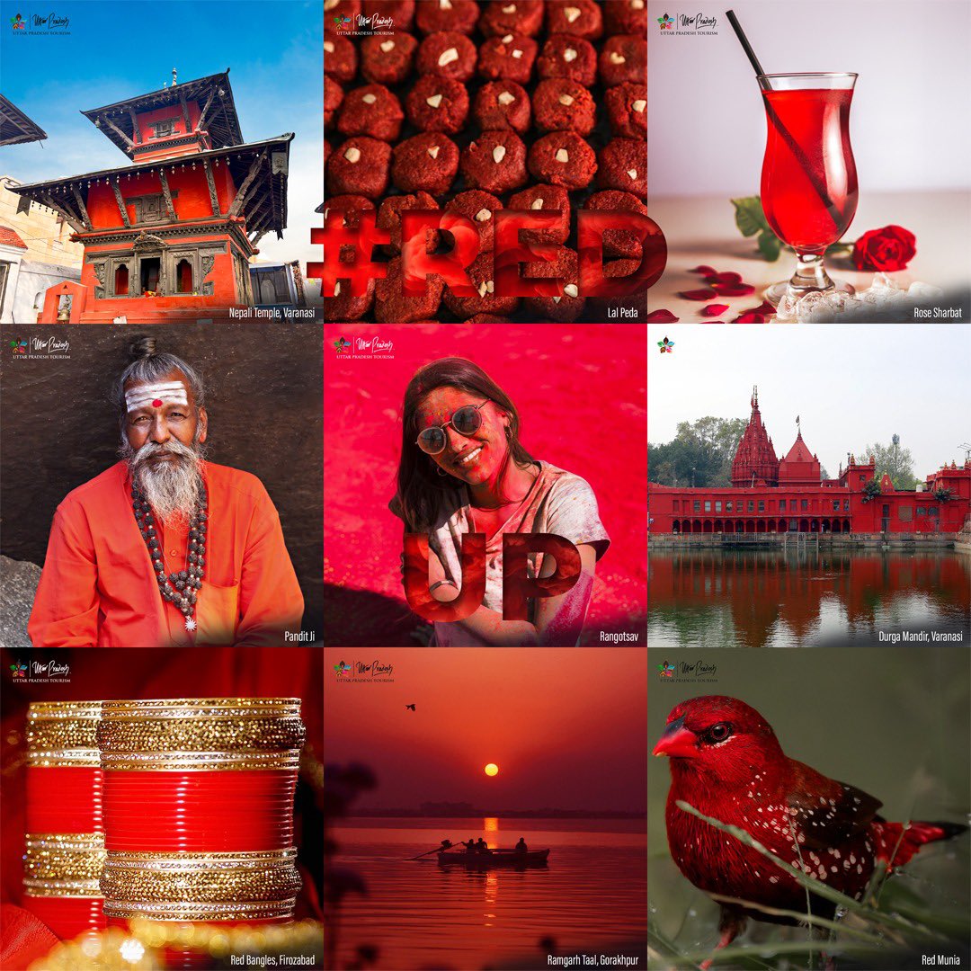 uptourismgov's tweet photo. Red isn’t just a colour—it’s a pulse, a presence, a powerful prayer. In Uttar Pradesh, red flows through temple flags, flickering lights, and timeless rituals—bold, blessed, and eternal.
#RedUP #uttarpardesh #uttarpradeshtourism #incredible
@narendramodi @myogiadityanath @gssjodhpur @jaiveersingh099 @UPGovt @MinOfCultureGoI @tourismgoi @incredibleindia @MEAIndia