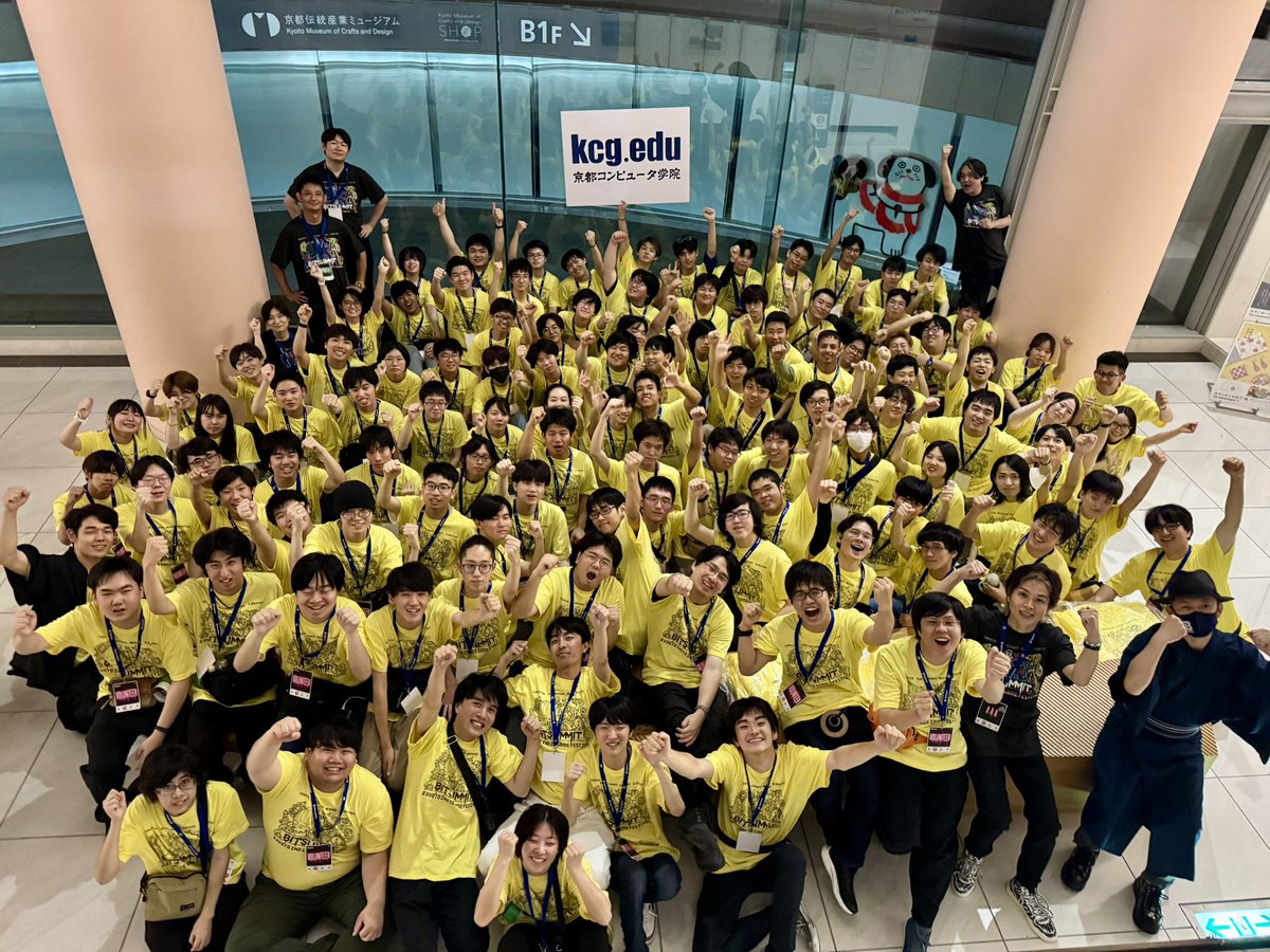 今年も100名以上のチームでBitSummitやり切りましたー！

ご参加いただいた皆様、ありがとうございました！出展者、実行委員、スタッフの皆さん、お疲れ様でした！

 #BitSummit13th #BitSummit