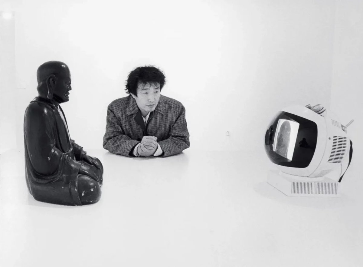 GVSHP's tweet image. #HappyBirthday to father of video art and longtime Villager Nam June Paik, born on this day in 1932. We take a look back at the remarkable arc of his life and career: villagepreservation.org/2023/01/31/nam…