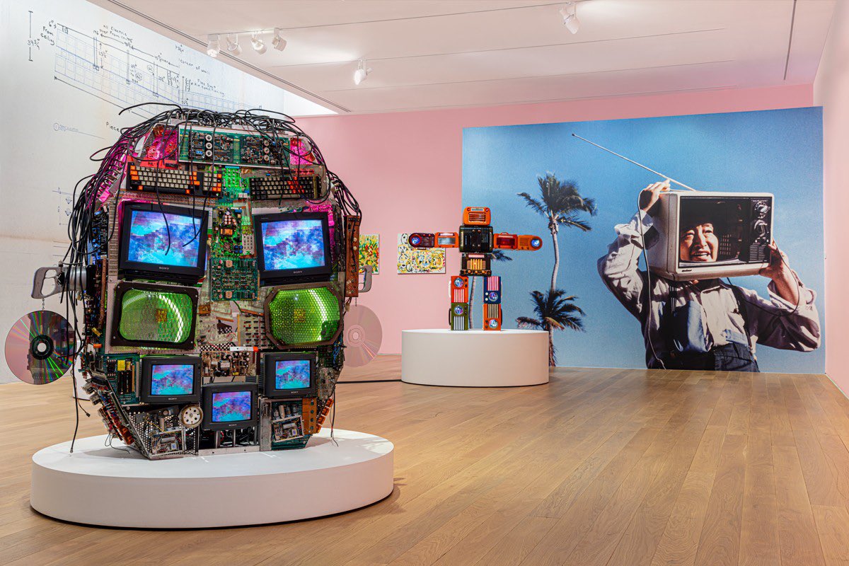 GVSHP's tweet image. #HappyBirthday to father of video art and longtime Villager Nam June Paik, born on this day in 1932. We take a look back at the remarkable arc of his life and career: villagepreservation.org/2023/01/31/nam…