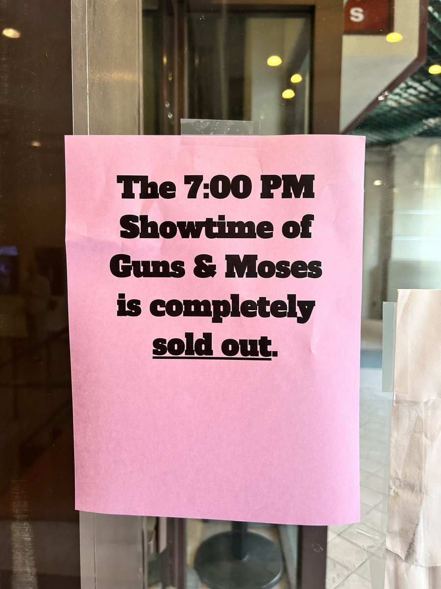 ATalmudist's tweet image. Spotted in Encino, CA! Get your tickets now at GunsandMosesMovie.com!