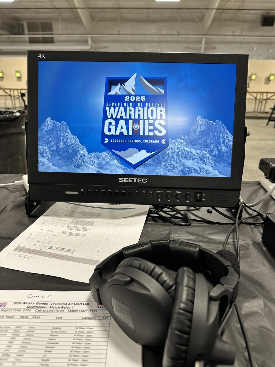 ConorMcGahey's tweet image. We’re live in Colorado Springs for Precision Air at the 2025 Warrior Games. Join us on dodwarriorgames.com and ESPN+.
🇺🇸