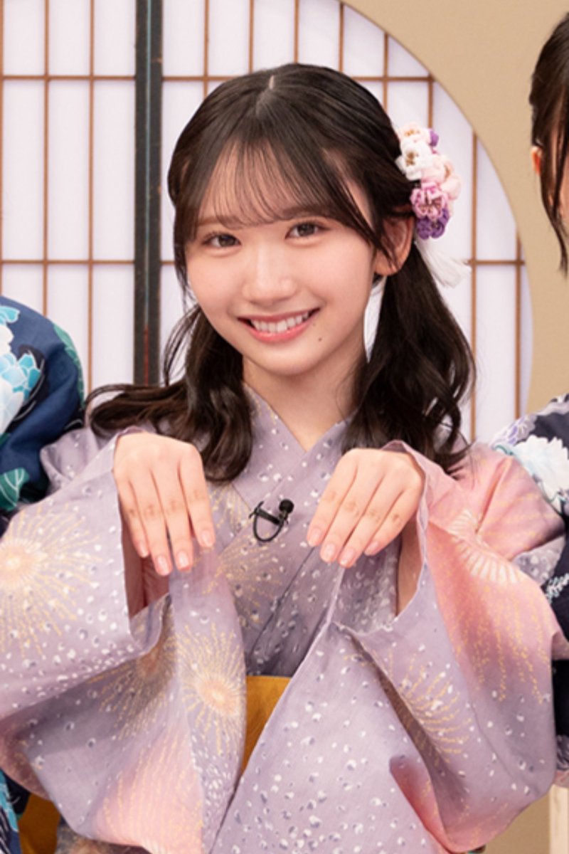 推しの浴衣姿とってもかわいすぎる❤️ #大野愛実 #藤嶌果歩