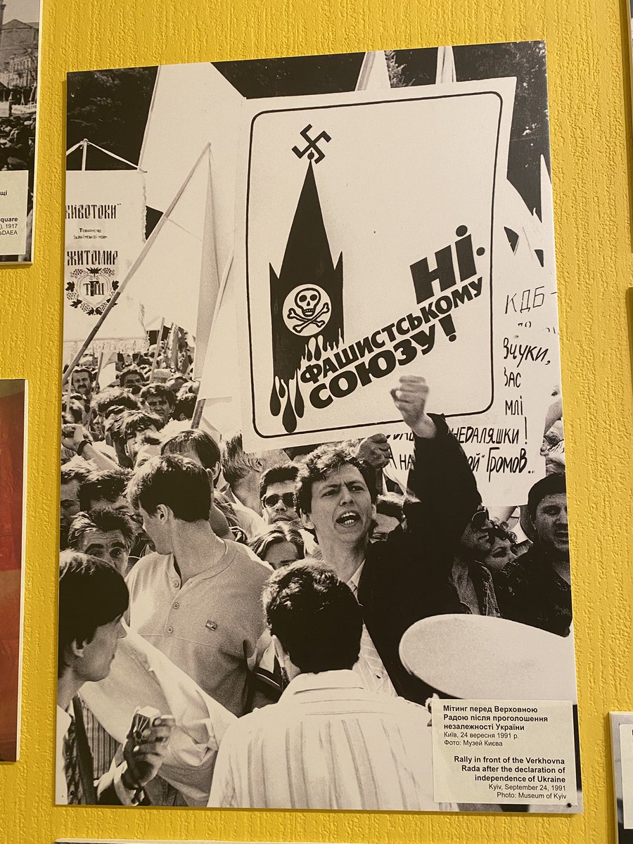 EertenEsselien's tweet image. Ukrainians understood already in 1991 what kind of regime was hiding out in the kremlin. Little has changed. #UkraineMustWin