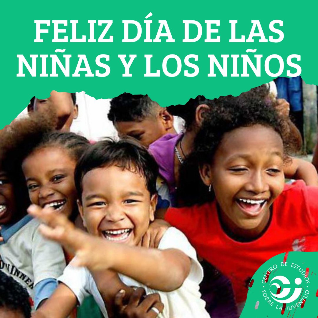 💚🎊 Feliz día a las niñas y niños 🇨🇺.

👧 Disfrutamos la alegría, el amor y espontaneidad que los caracteriza.

😍 Sepan que nos inspiran y convocan a continuar construyendo un mejor presente y futuro para todos.