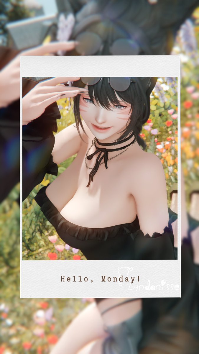 Lyndanisse's tweet image. Monday&apos;s back
#FFXIV #GPOSERS #miqote