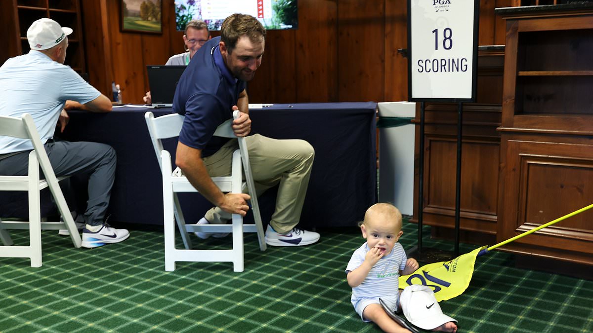 ClubProGuy's tweet image. Got a feeling Bennett Scheffler is already choreographing his post round viral moment.