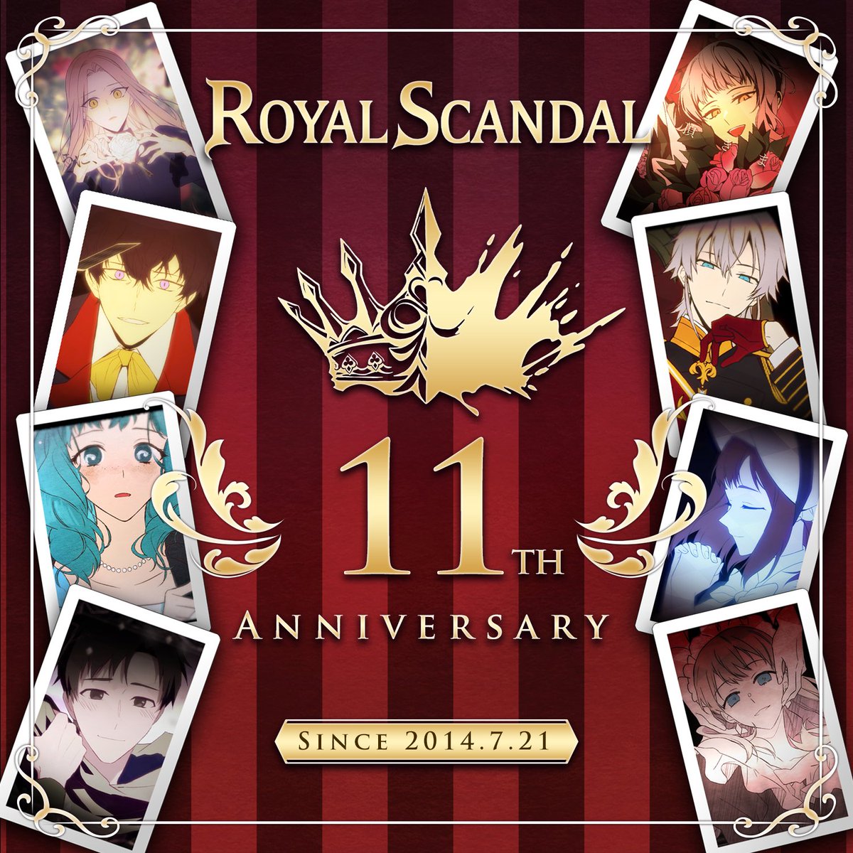 Royal_Scandal's tweet image. ♠️♥️11th Anniversary♣️♦️
夢のつづきを観に行こう。
#RoyalScandal11thAnniversary