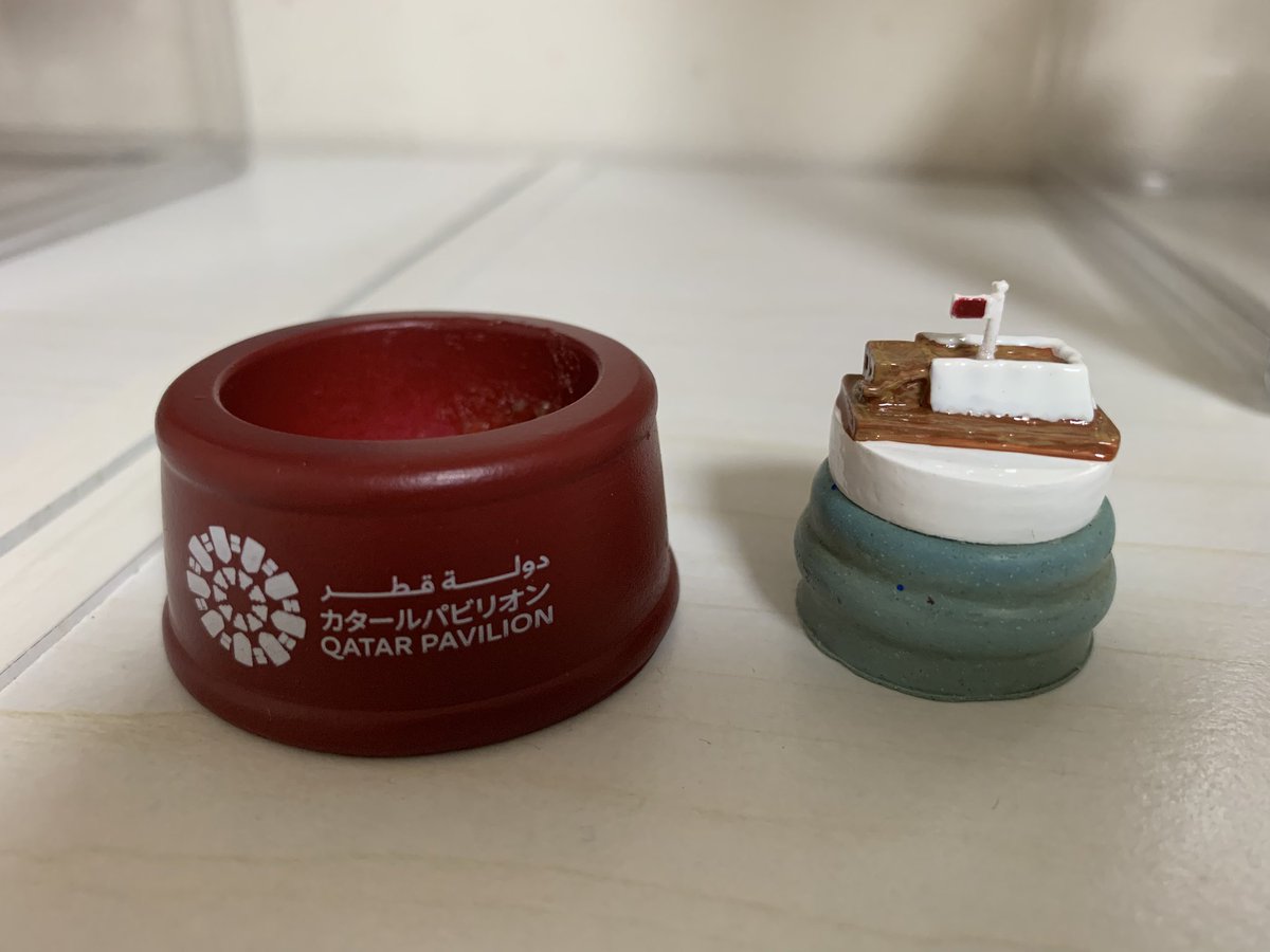 祝🎊カタールパビリオンのスノードームついにゲット！ あってよかった